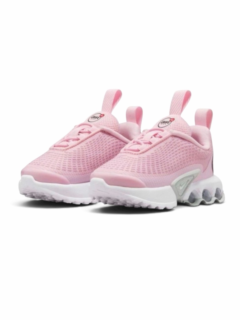 Nike Air Max Dn Toddler Girls' "Pink Foam" - Metallic Silver/Pale Pink Shoe